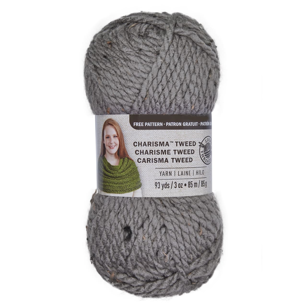 Charisma™ Tweed Yarn by Loops & Threads®